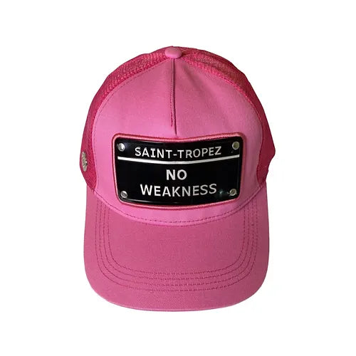 Casquette "NO WEAKNESS" Saint-Tropez